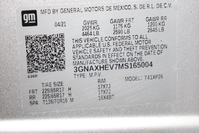 Thumbnail: 2021 Chevrolet Equinox - 19