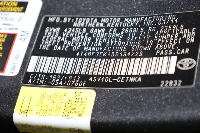 Thumbnail: 2011 Toyota Camry - 18