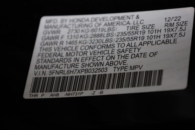 Thumbnail: 2023 Honda Odyssey - 19