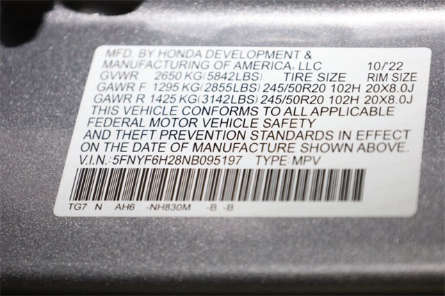 Thumbnail: 2022 Honda Pilot - 20