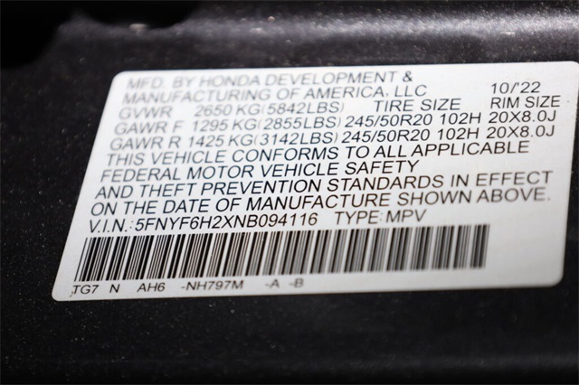 Thumbnail: 2022 Honda Pilot - 19