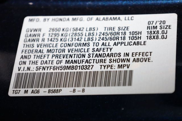 Thumbnail: 2021 Honda Pilot - 19