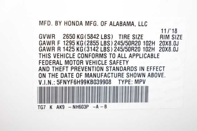 Thumbnail: 2019 Honda Pilot - 20