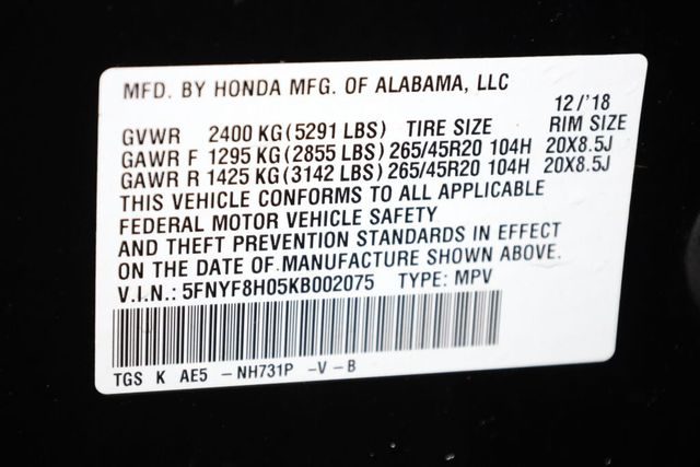 Thumbnail: 2019 Honda Passport - 20
