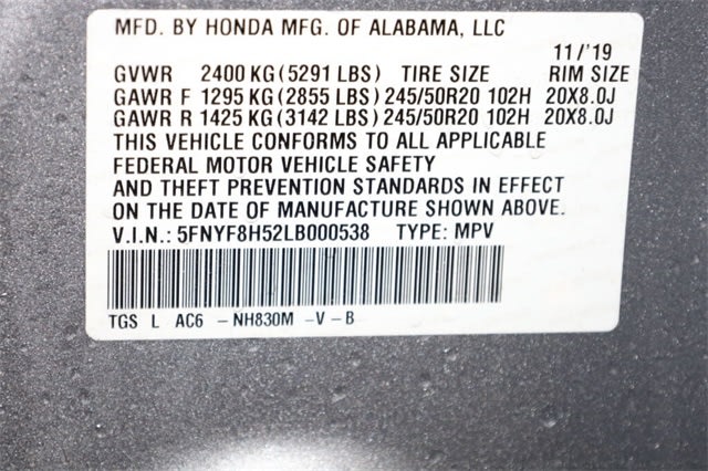 Thumbnail: 2020 Honda Passport - 20