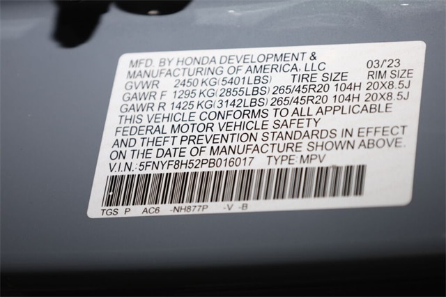 Thumbnail: 2023 Honda Passport - 20