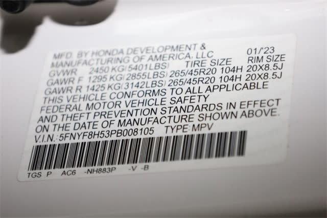 Thumbnail: 2023 Honda Passport - 20
