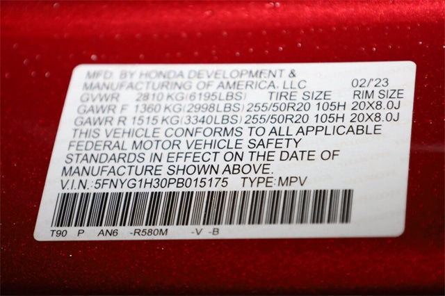 Thumbnail: 2023 Honda Pilot - 19