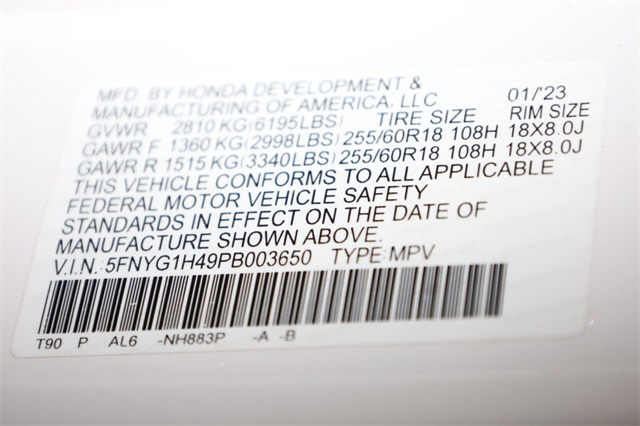 Thumbnail: 2023 Honda Pilot - 19