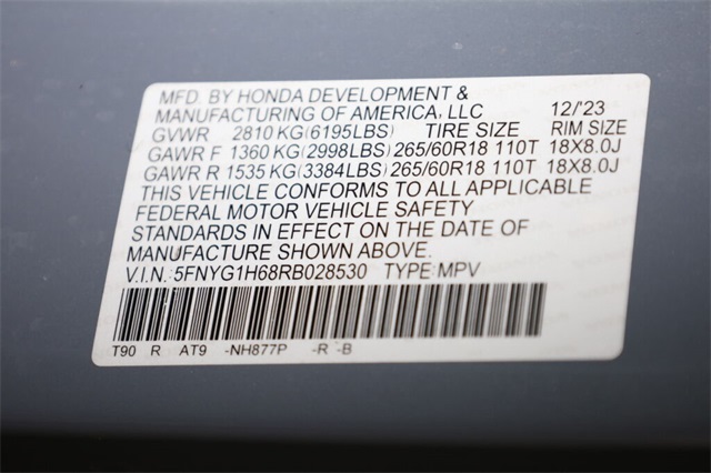 Thumbnail: 2024 Honda Pilot - 19