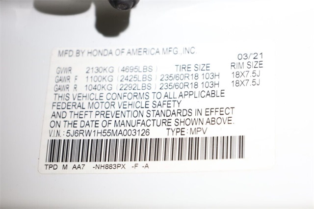 2021 Honda CR-V EX 19
