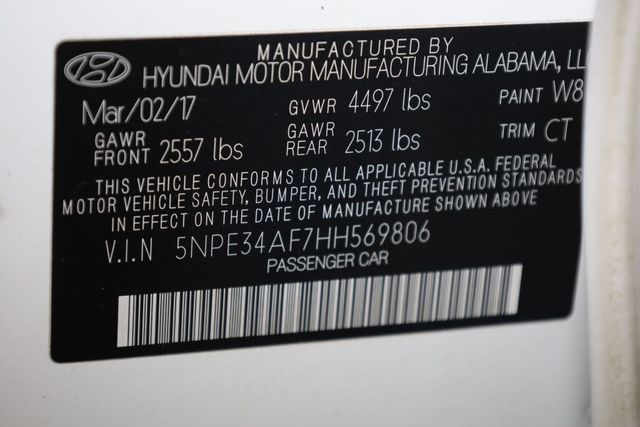 Thumbnail: 2017 Hyundai Sonata - 19