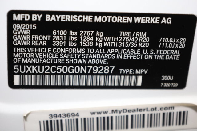 Thumbnail: 2016 BMW X6 - 39
