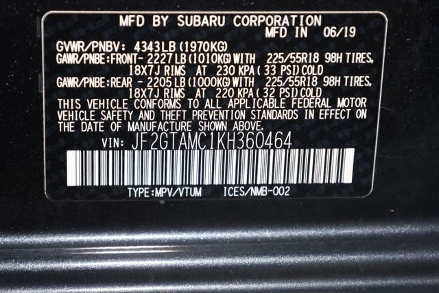 Thumbnail: 2019 Subaru Crosstrek - 19