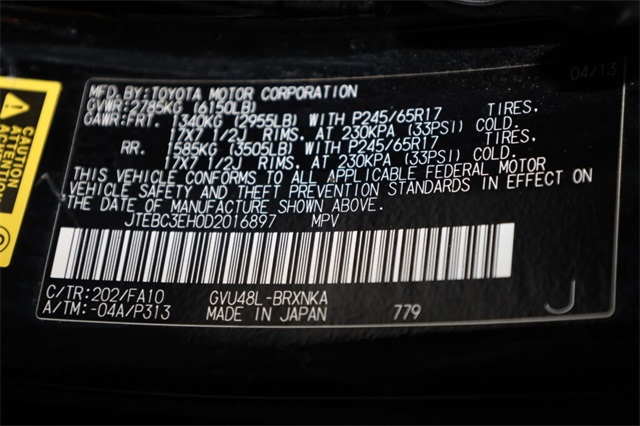 Thumbnail: 2013 Toyota Highlander - 18