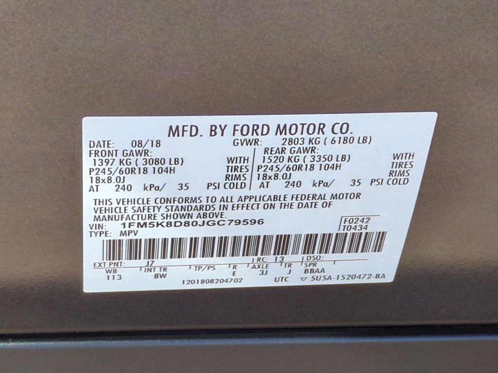 Thumbnail: 2018 Ford Explorer - 19