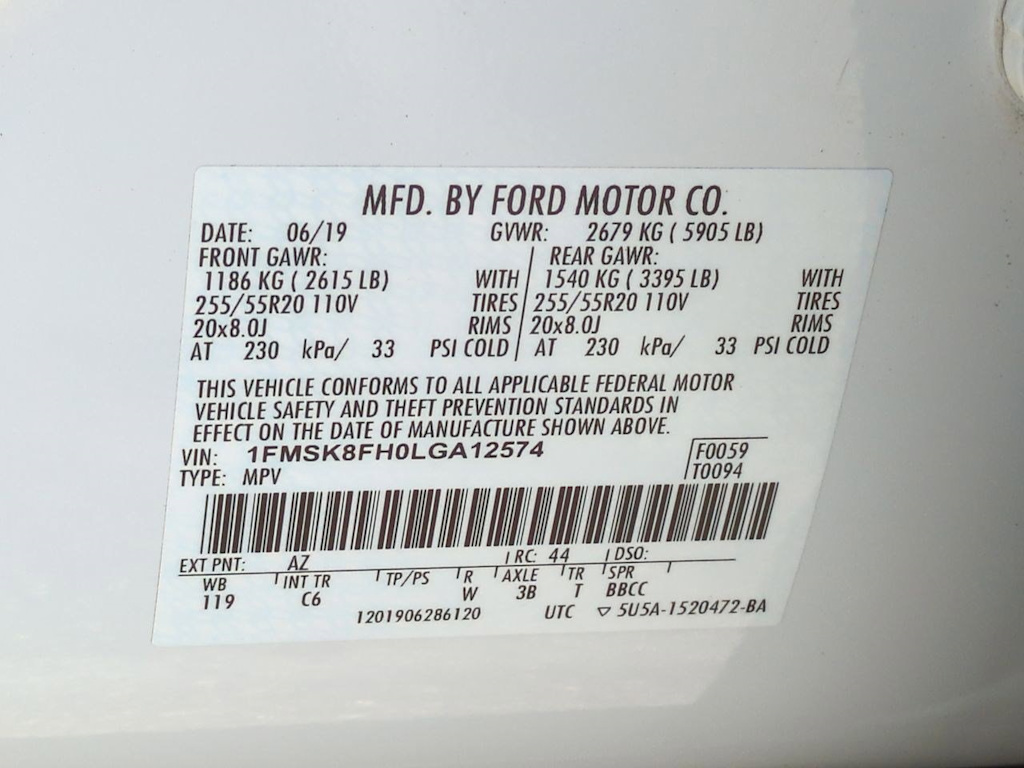 Thumbnail: 2020 Ford Explorer - 19