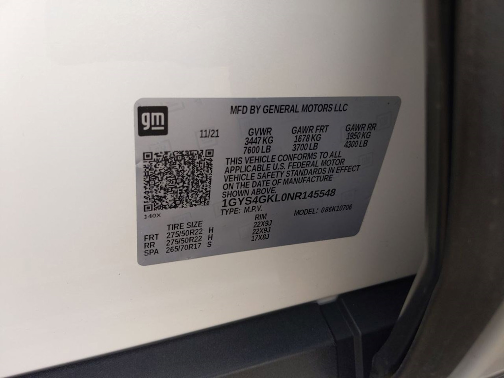 2022 Cadillac Escalade Sport Platinum 18