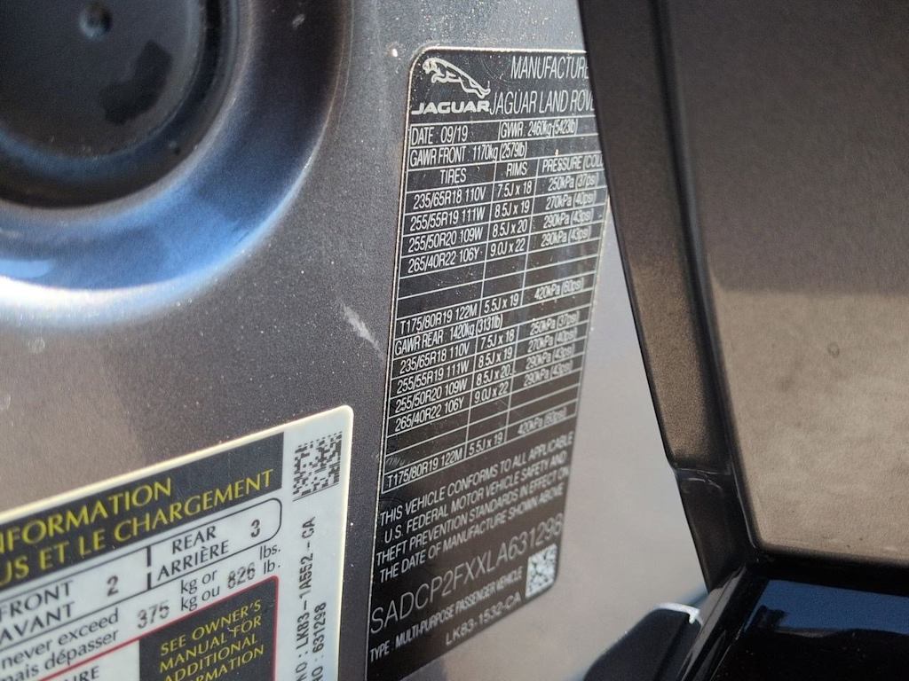 Thumbnail: 2020 Jaguar F-Pace - 19