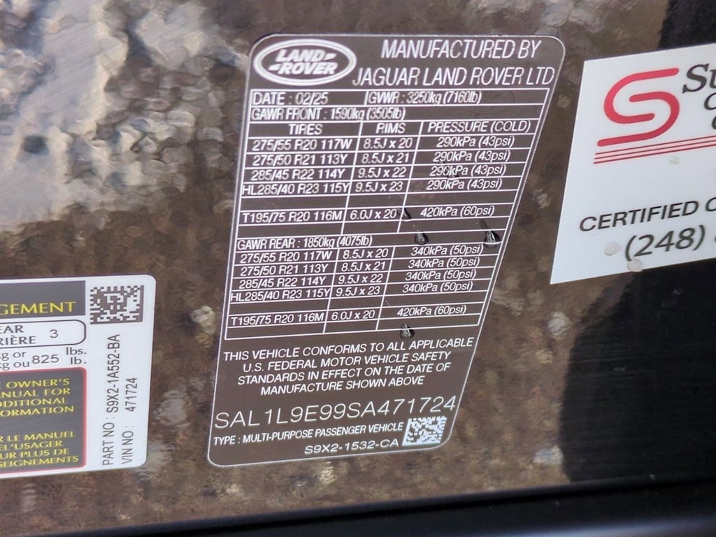 Thumbnail: 2025 Land Rover Range Rover Sport - 18