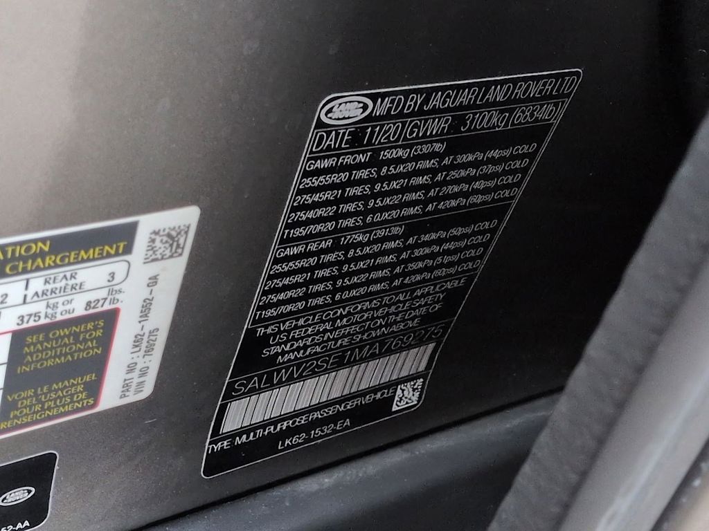 Thumbnail: 2021 Land Rover Range Rover Sport - 21