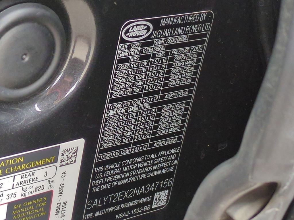 Thumbnail: 2022 Land Rover Range Rover Velar - 20