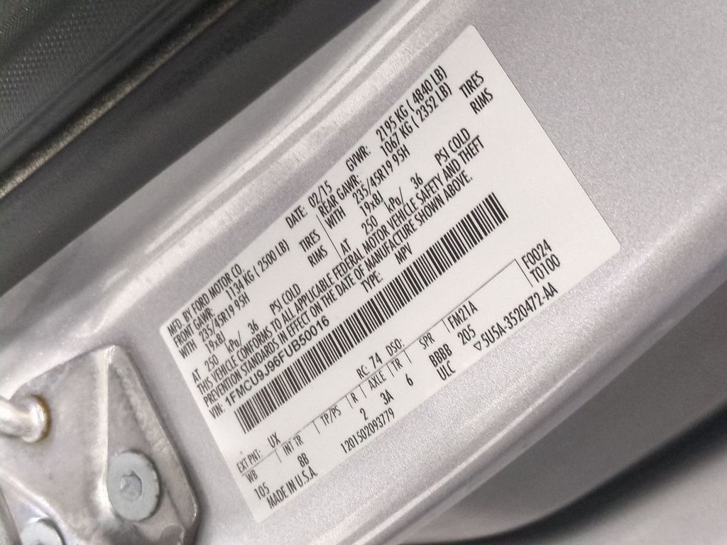 Thumbnail: 2015 Ford Escape - 37