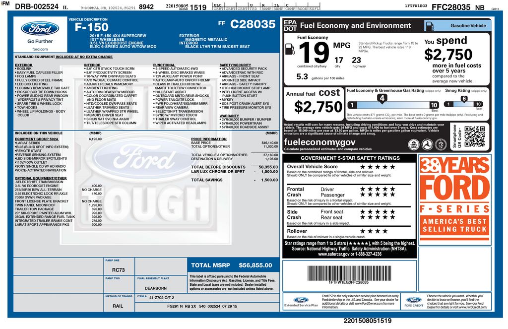 Thumbnail: 2015 Ford F-150 - 17