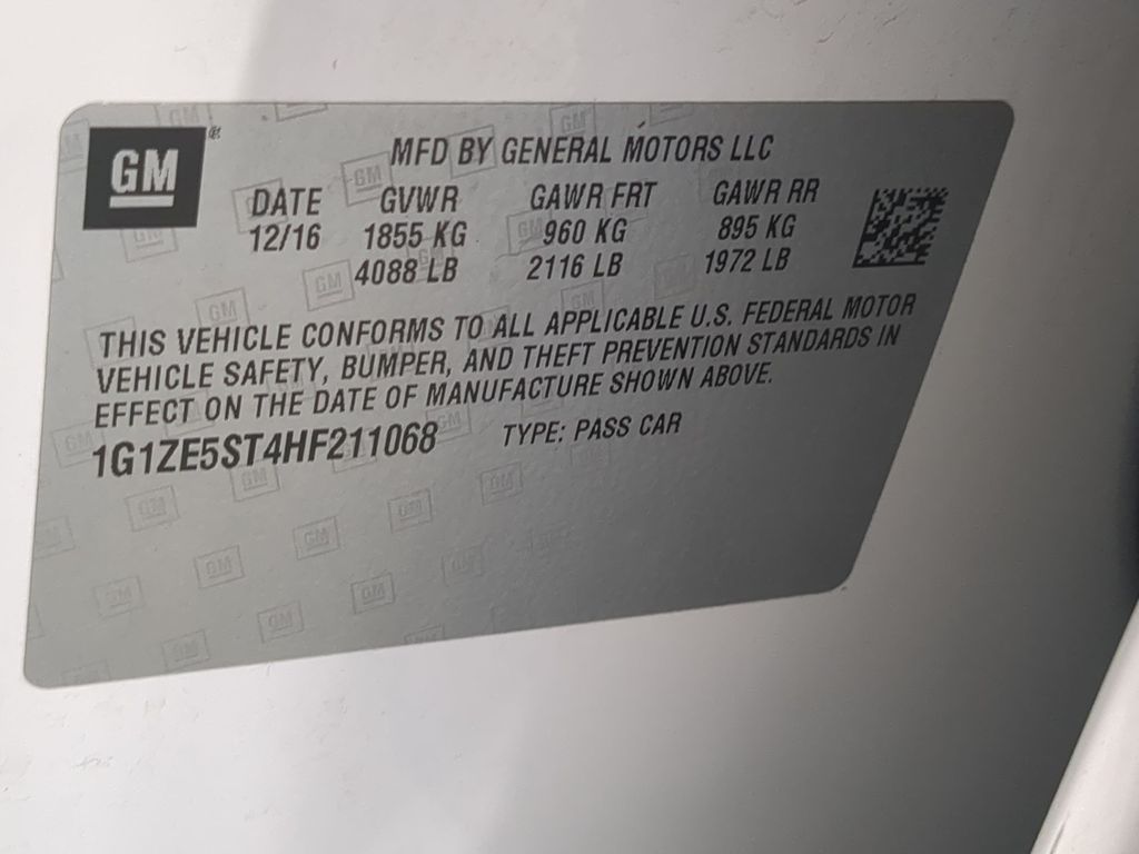 Thumbnail: 2017 Chevrolet Malibu - 19