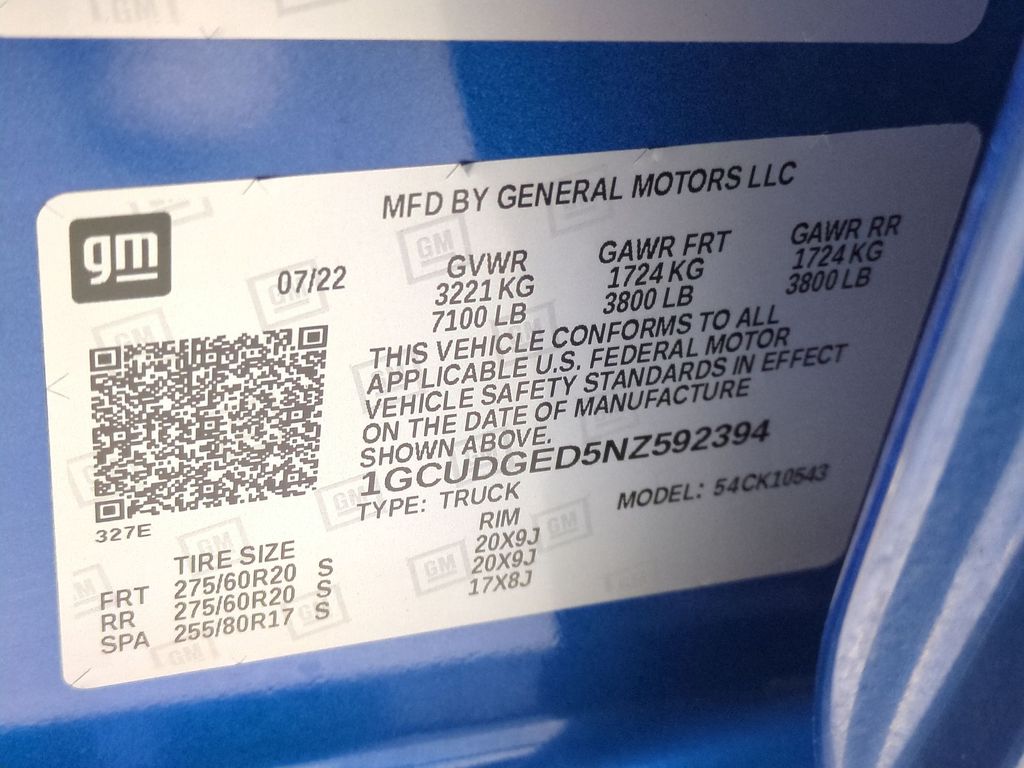 Thumbnail: 2022 Chevrolet Silverado 1500 - 36