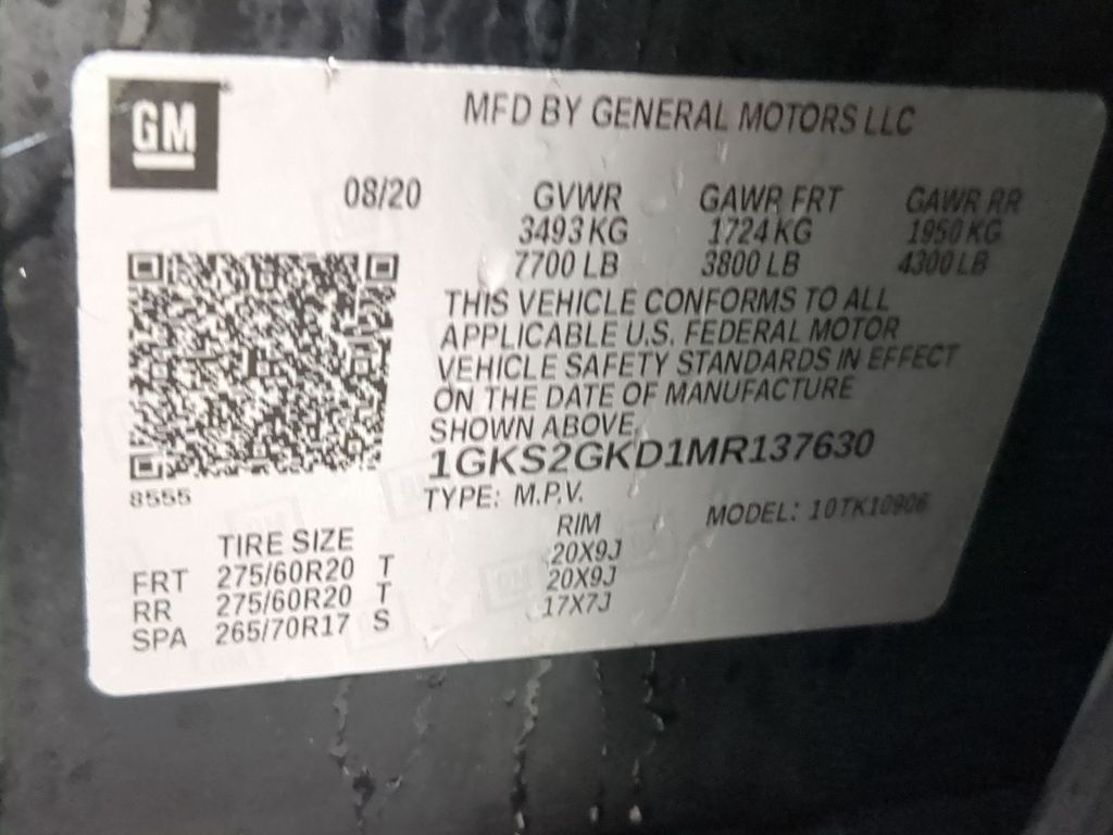 Thumbnail: 2021 GMC Yukon XL - 45