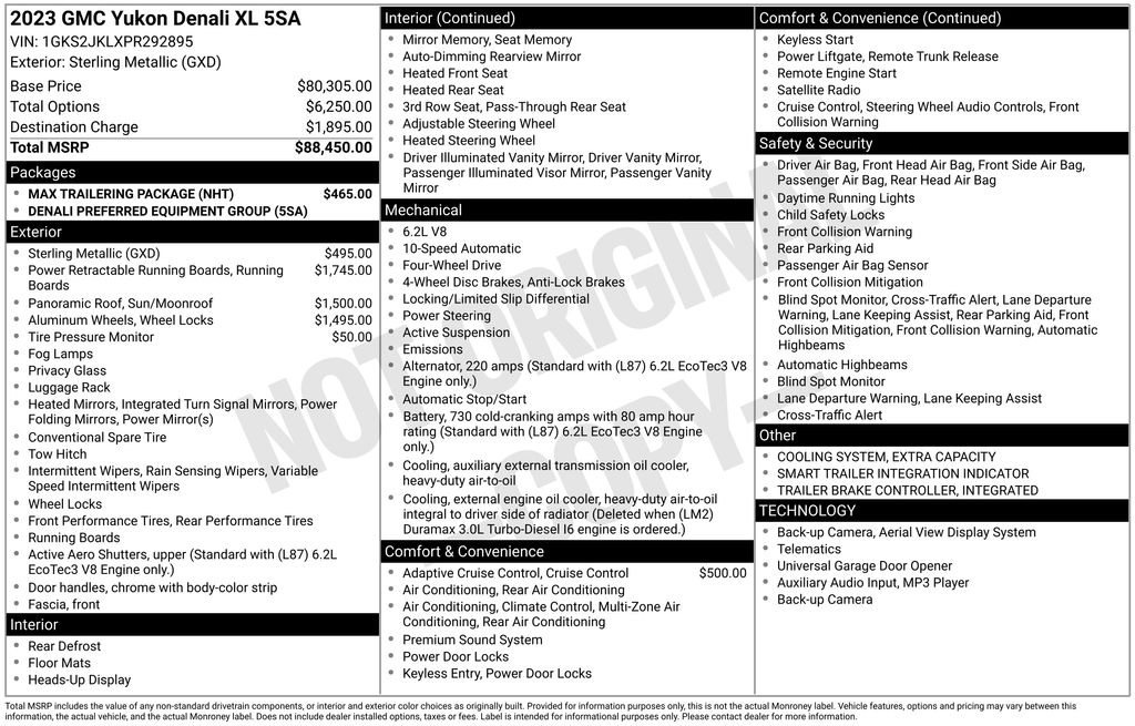 Thumbnail: 2023 GMC Yukon XL - 18