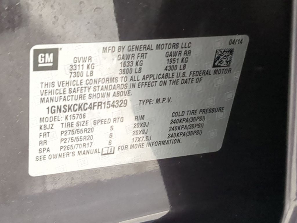 Thumbnail: 2015 Chevrolet Tahoe - 40