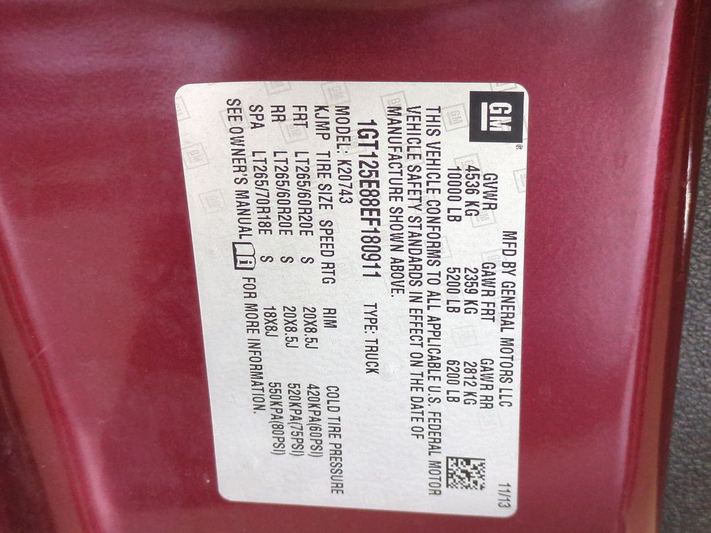 Thumbnail: 2014 GMC Sierra 2500 - 18