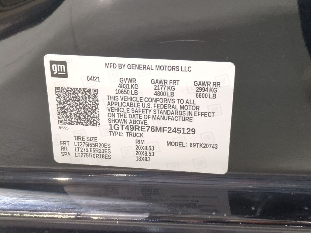 Thumbnail: 2021 GMC Sierra 2500 - 32