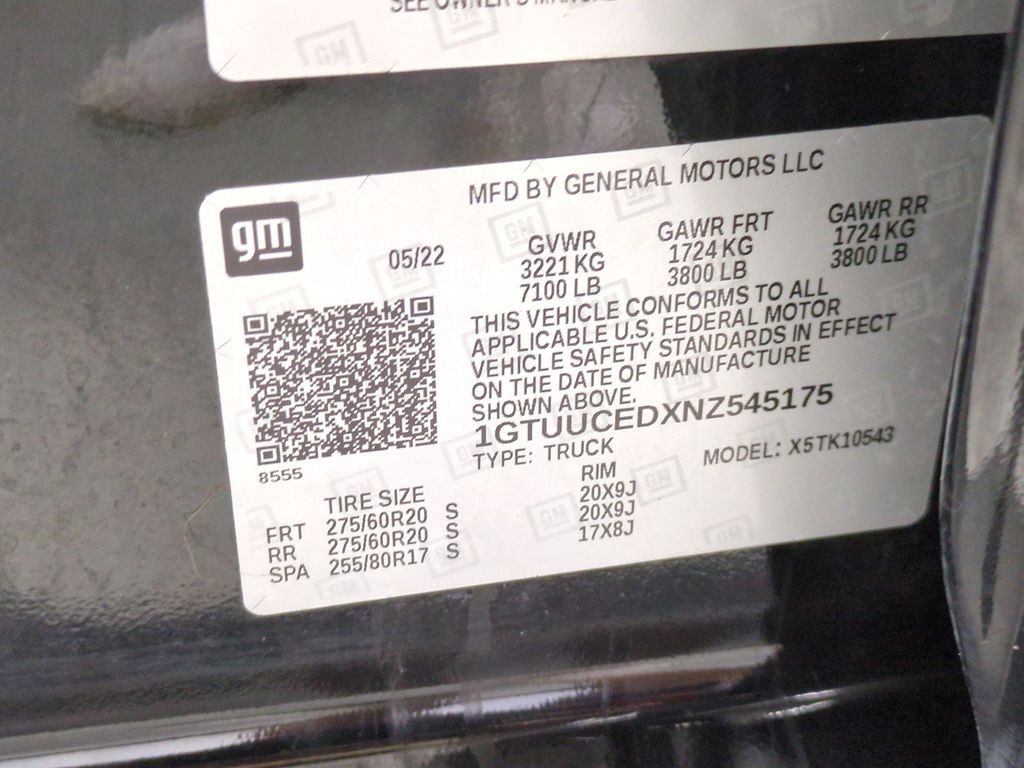 Thumbnail: 2022 GMC Sierra 1500 - 18