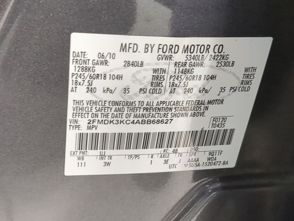 Thumbnail: 2010 Ford Edge - 17