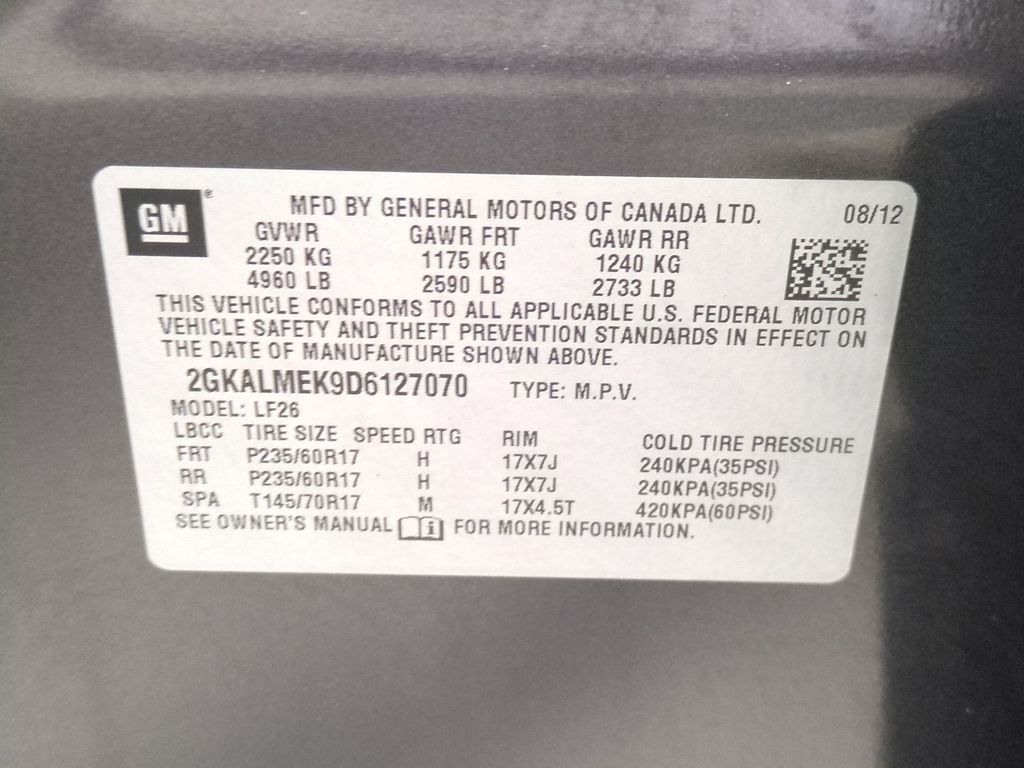 Thumbnail: 2013 GMC Terrain - 36