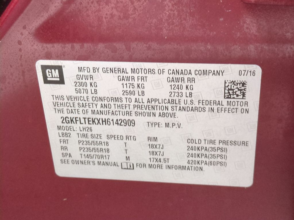 Thumbnail: 2017 GMC Terrain - 35