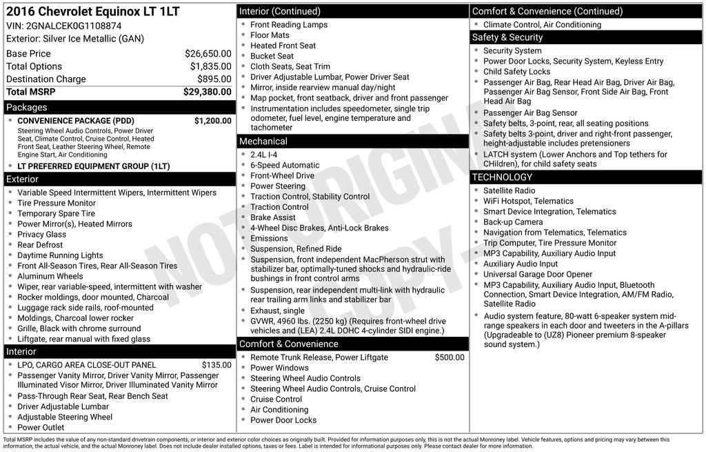 Thumbnail: 2016 Chevrolet Equinox - 18