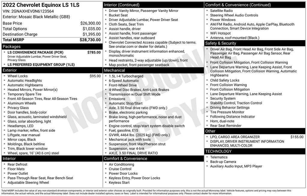 Thumbnail: 2022 Chevrolet Equinox - 19