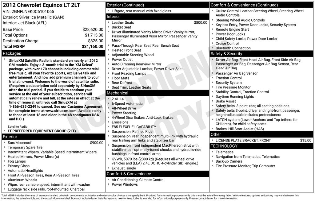 Thumbnail: 2012 Chevrolet Equinox - 19