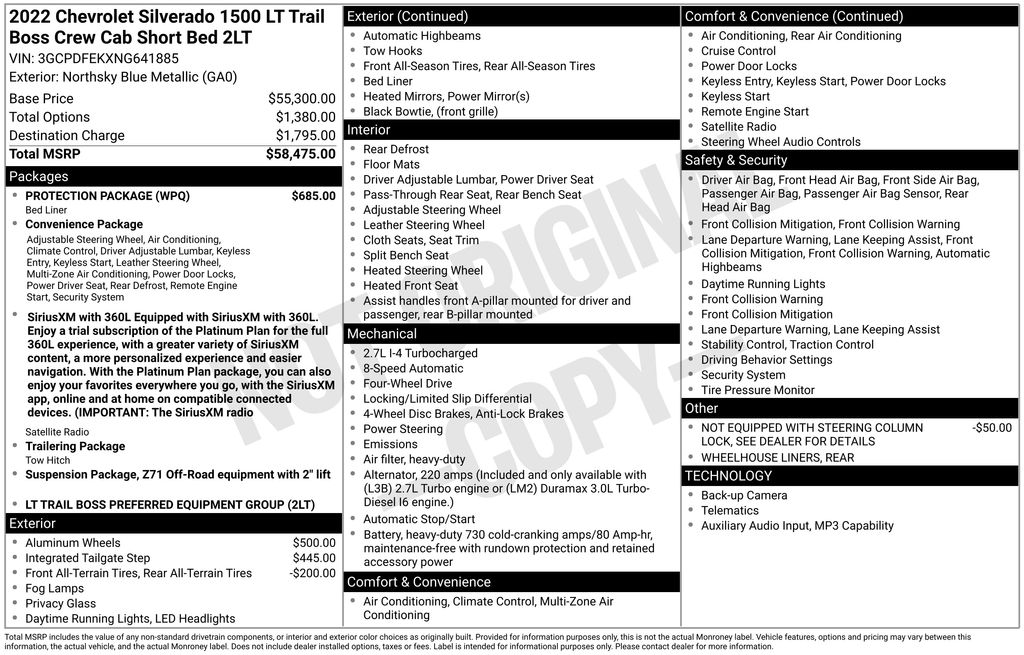 Thumbnail: 2022 Chevrolet Silverado 1500 - 18