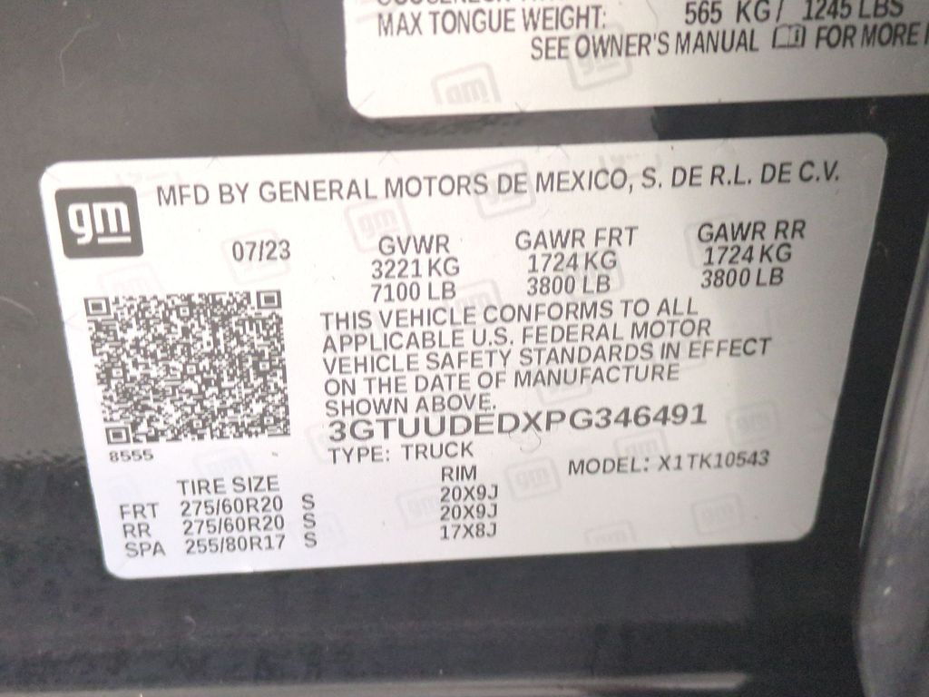 Thumbnail: 2023 GMC Sierra 1500 - 36