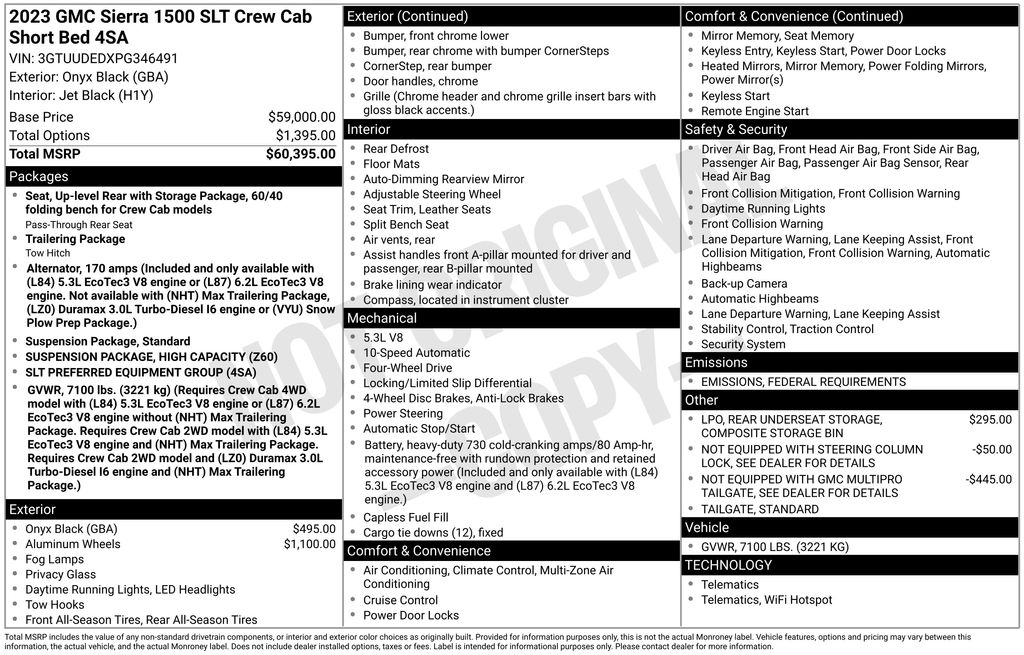 Thumbnail: 2023 GMC Sierra 1500 - 17