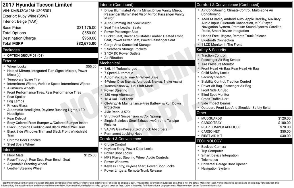 Thumbnail: 2017 Hyundai Tucson - 19