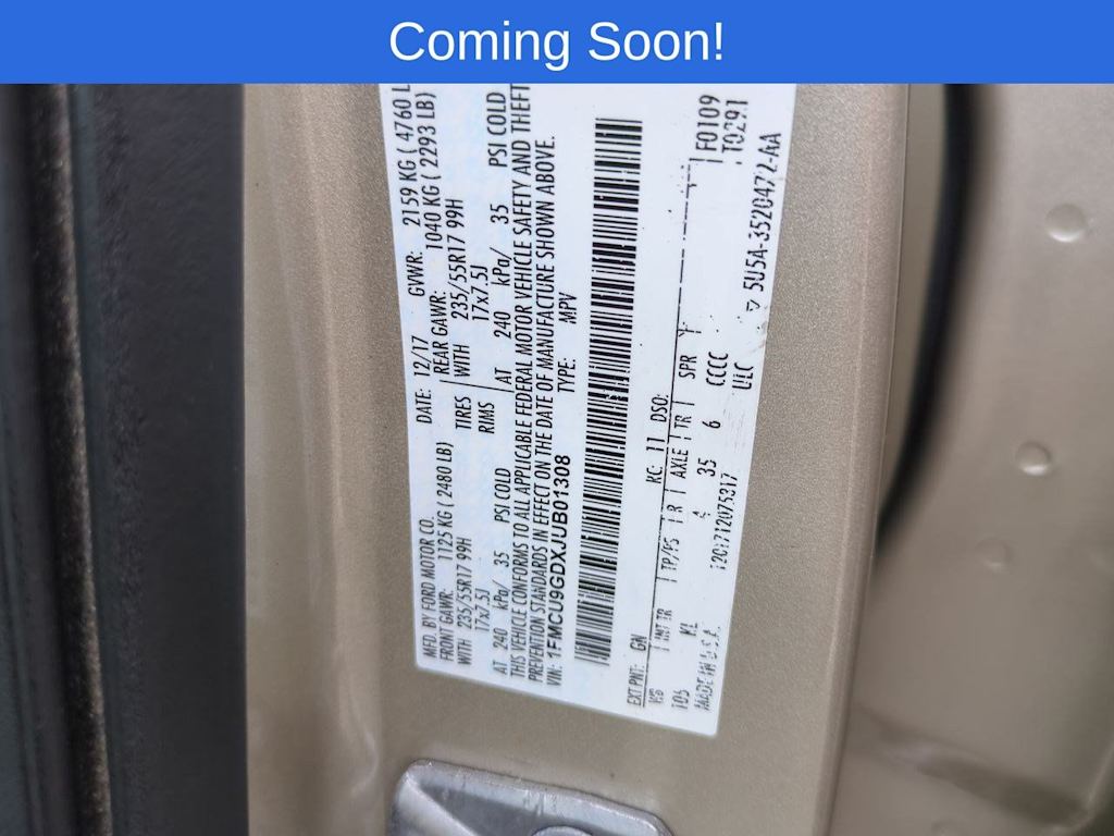 Thumbnail: 2018 Ford Escape - 20