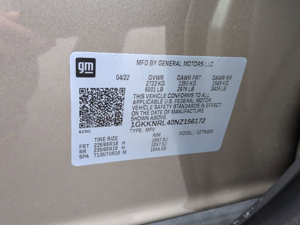 Thumbnail: 2022 GMC Acadia - 17