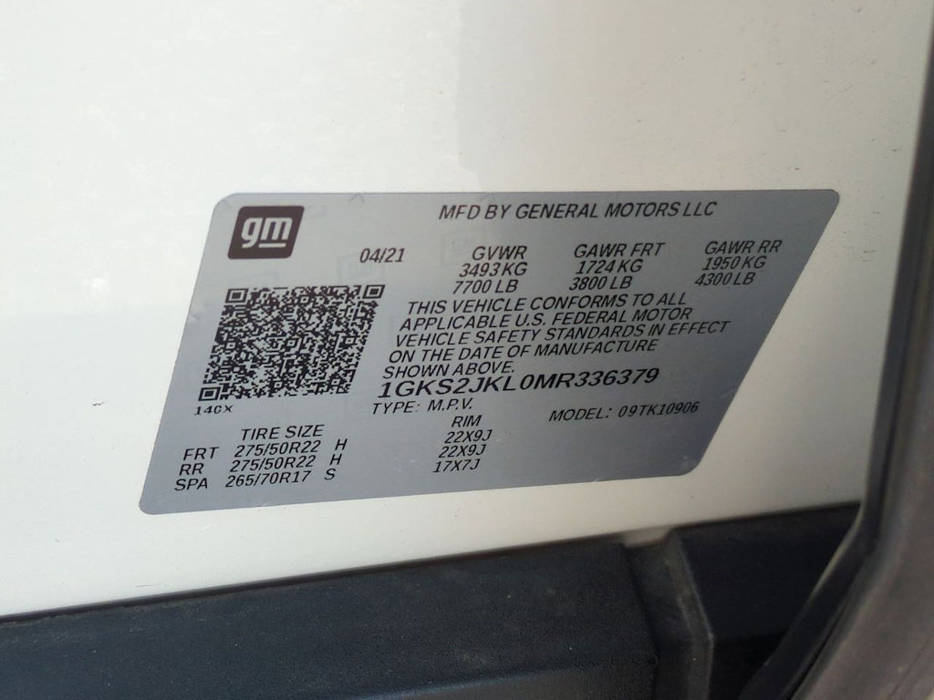 Thumbnail: 2021 GMC Yukon XL - 20