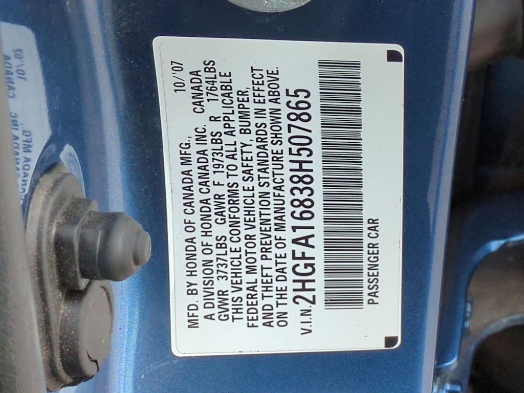 2008 Honda Civic EX 20